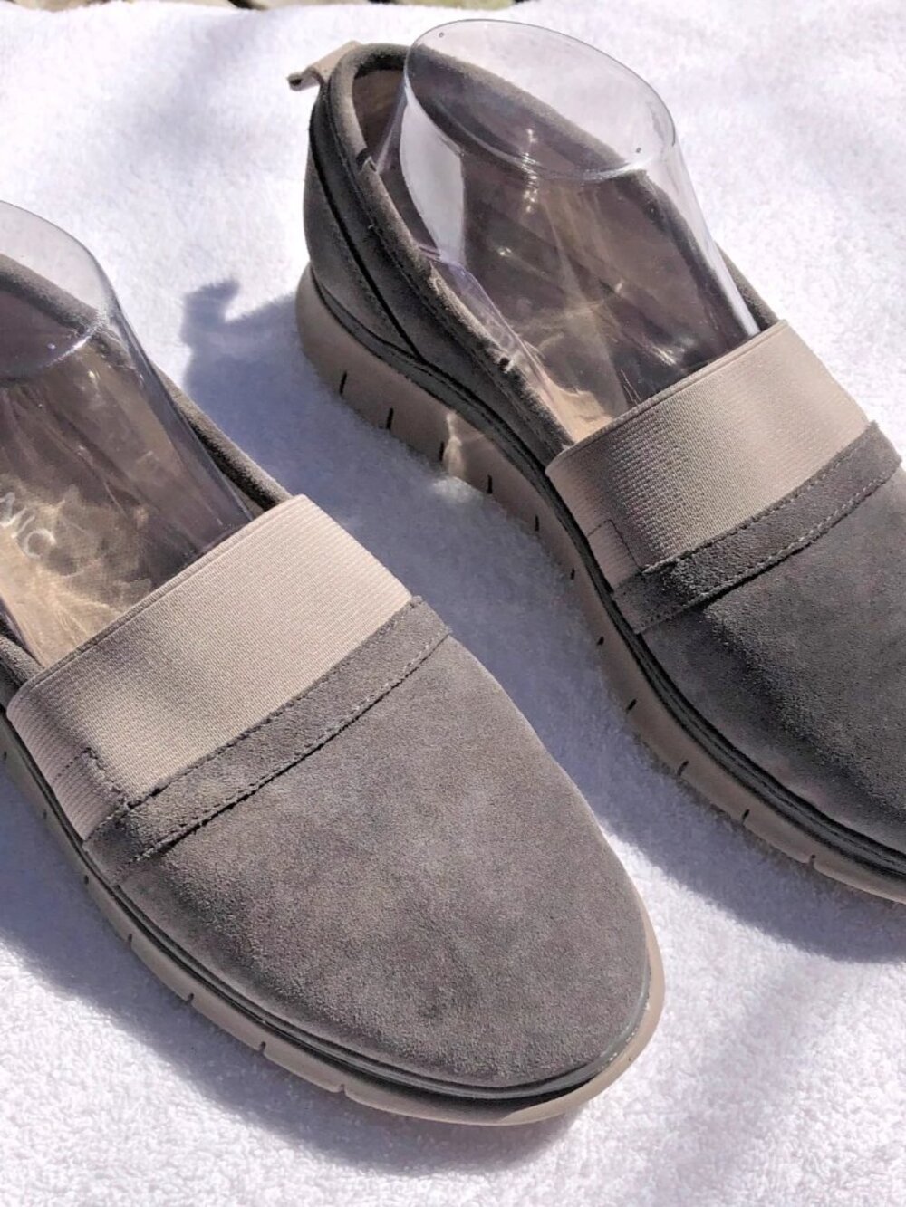 Vionic Kristi Women’s Comfort Slip On Shoes Size 8.5 Gray Suede - runs large - Picture 3 of 16